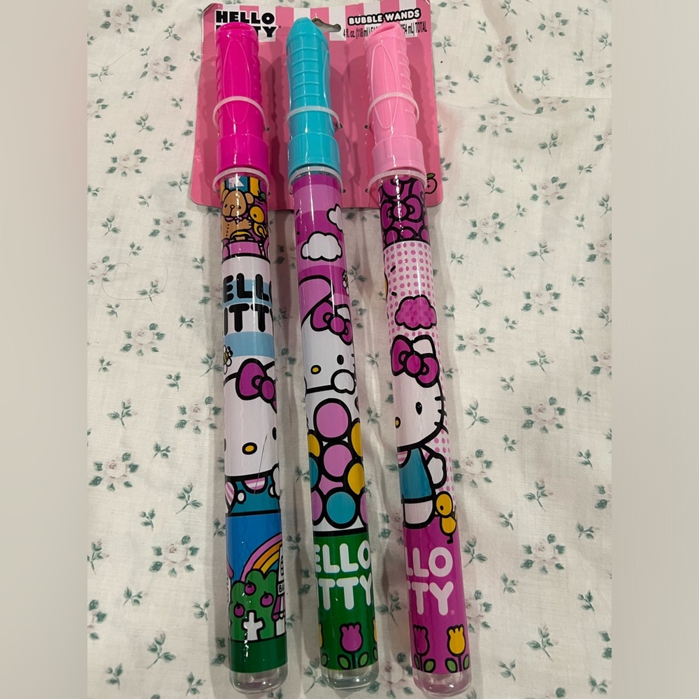 Hello kitty bubbles..
